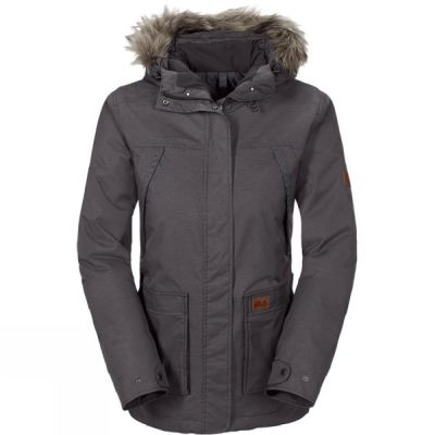 Chaquetas Jack Wolfskin Elliston Texapore Mujer Marrones Oscuro - Chile AHS498016